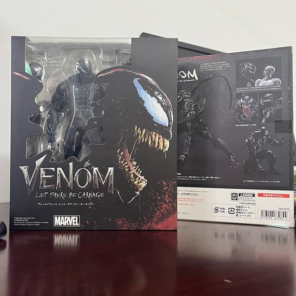 Venom 2 Venom: Let There Be Carnage Action Figur Model Legetøj Joint Movable Doll Collection Nytårsgave til barn with box