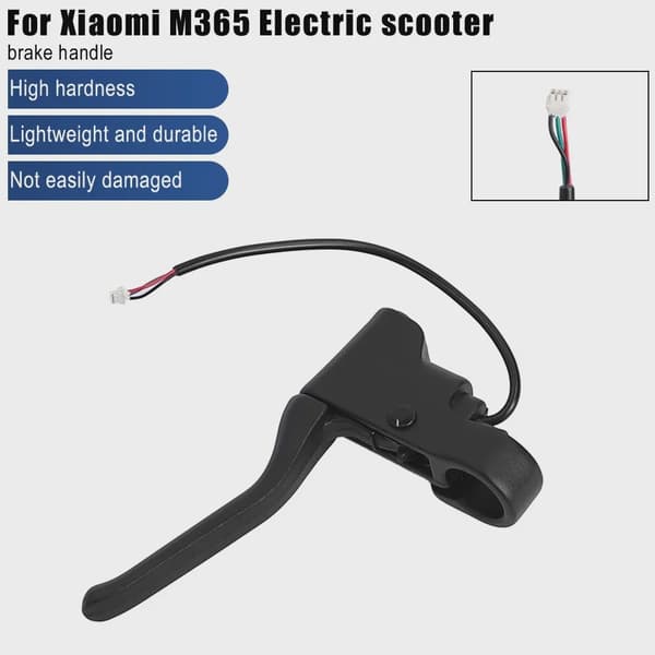 Bremsegreb til Ninebot MAX G30 & Xiaomi M365 1S Pro 2 El-løbehjul Aluminiumlegering black