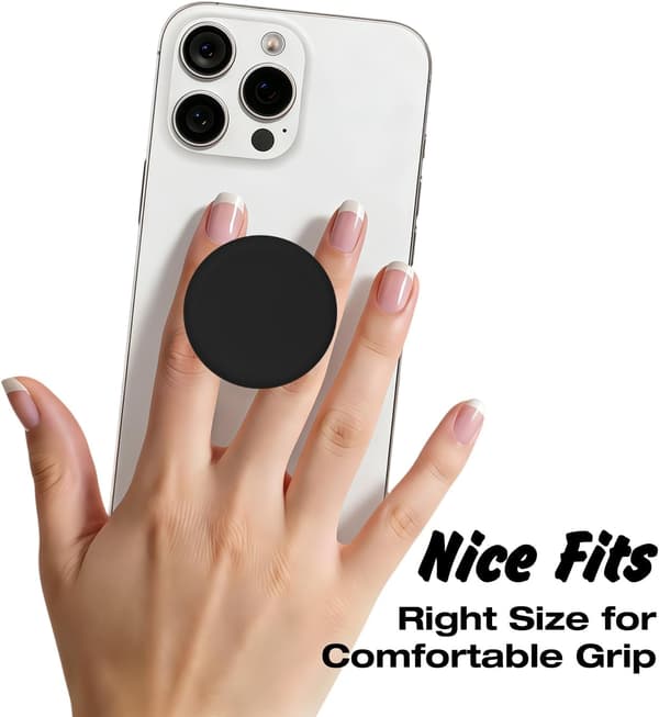 Popped Phone Socket Stand GripTok Mobil Fingerring Holder til iPhone 13-17 Pro Max qqqzjbeta005