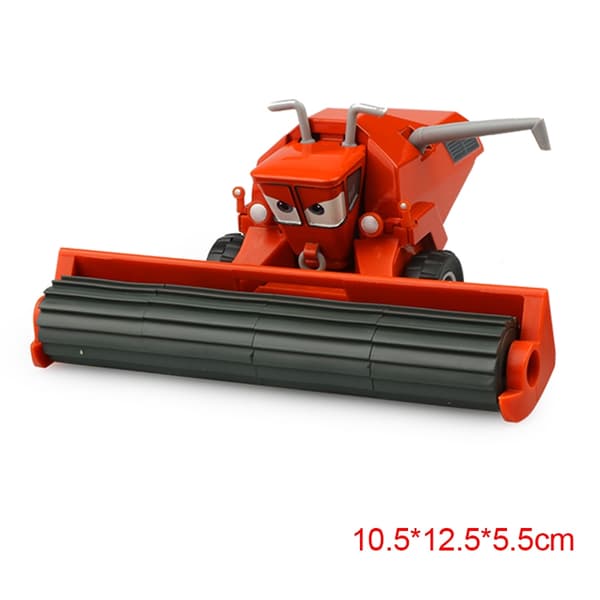 Disney Pixar Bilar 2 3 Leksaker Lightning McQueen Lastbil Uncle Mack 1:55 Diecast Mater Kolvkopp Fritter Frank Modell Barn Barnpresenter 18
