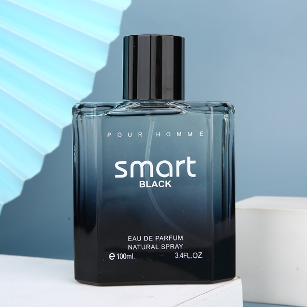 100 ml svart bärbar herrparfym Gentleman Långvarig lätt doft flytande parfym