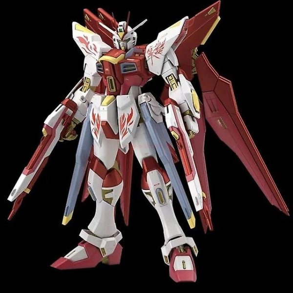 Bandai Anime Mg 1/144 Rosefinch Gundam Strike Freedom Assembly Model Action Leksaksfigurer Julklappsmodell Kit Figur Gunpla