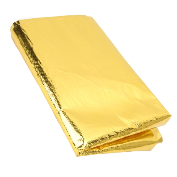 Selvklæbende reflekterende guld Højtemperatur varmeskjold Wrap-tape Termisk isolering til indpakning af ledninger Brændstofledninger Guld