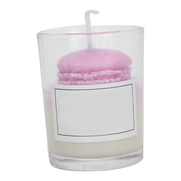 Aromaterapiakynttilä Kannettava söpö romanttinen kynttilä lasikupillisella kodinsisustuslahjalla