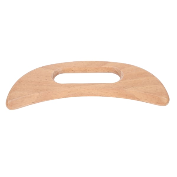 ZFF Wooden Gua Sha Board Fremme cirkulation Lymfedrænage Hudmassage-skrabebræt