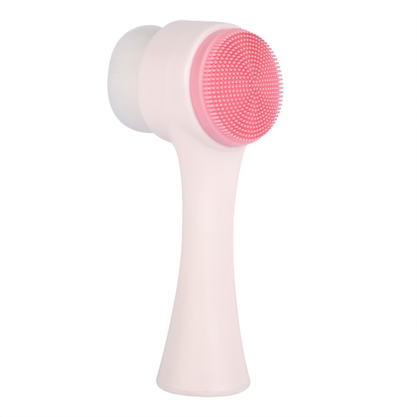 ZFF Fashion Soft Double Sides Facial Deep Cleansing Brush Face Skin Care Clean Brush