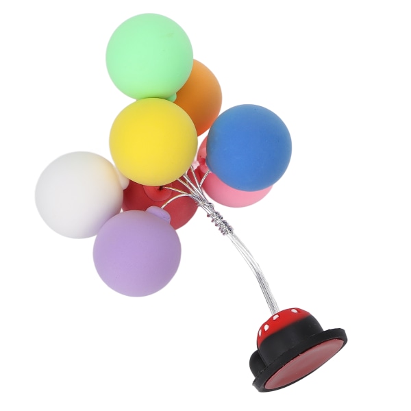 Aromaterapi indeslutningsflaske flygtigt dæksel Farverig ballon Dejlig bil Dashboard dekoration