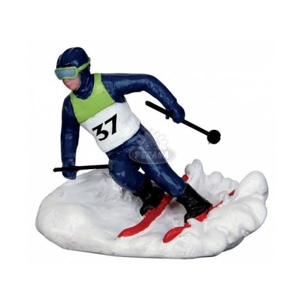 LEMAX Slalom skidåkare Figur - Slalom Racer COD 32132 för Christmas Village