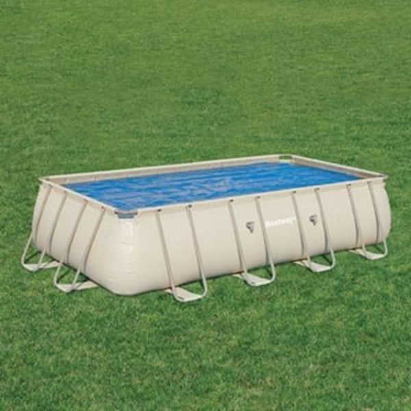 Isotermiskt skydd för rektangulär pool