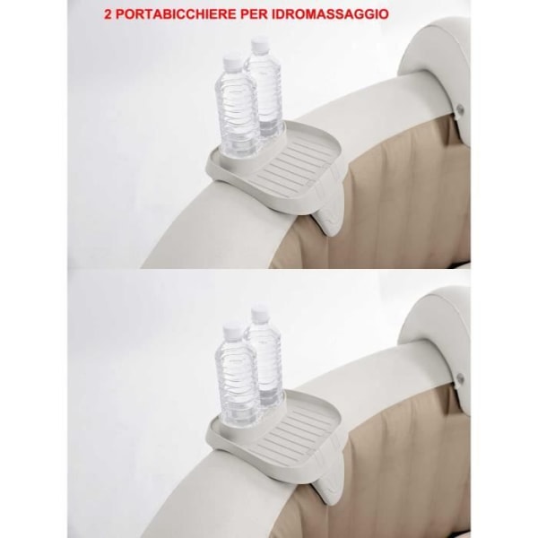 Flaskhållare för Intex Spa - 2 Bicchiere-hållare för Idromassaggio simbassäng