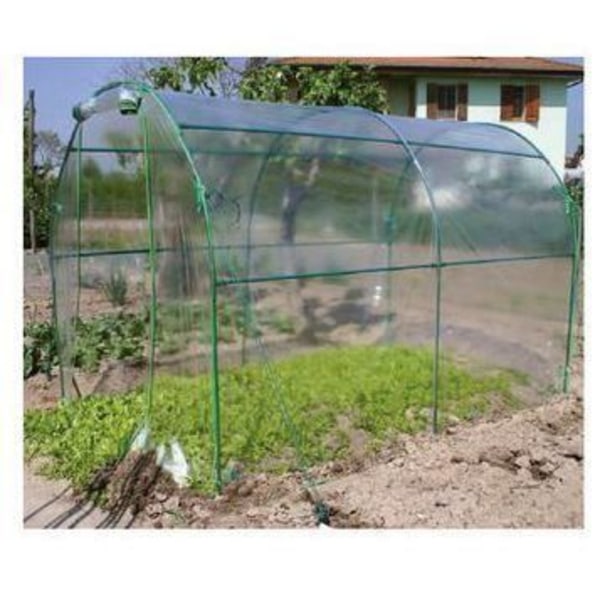 Trädgårdstunnel - Prime - 200X300Xh180 cm - Målad stålkonstruktion - Anti-UV Cover PE