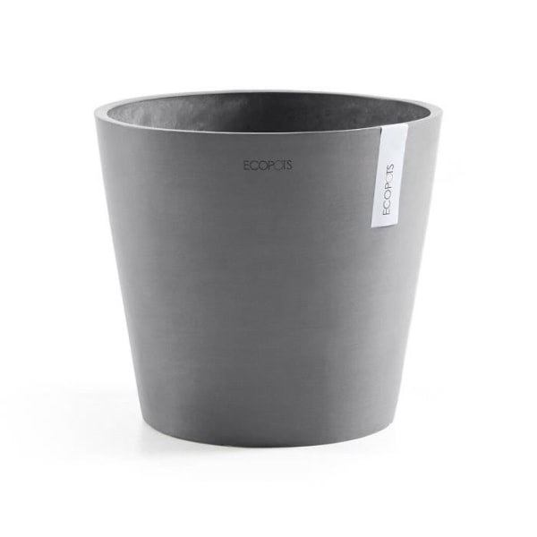 Vaso Amsterdam Ecopots - Grigio - 40x36cm - Vattentank