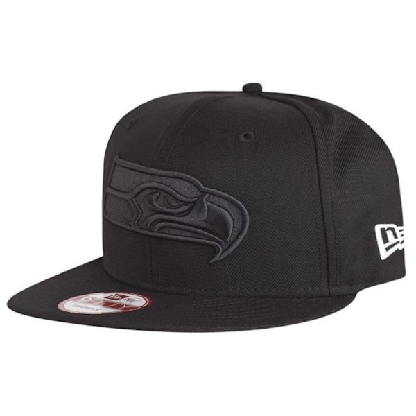 9FIFTY kasket - New Era - Seattle Seahawks - Sort - 100% uld - One size svart