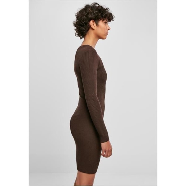 Urban Classics naisten leikattu neulemekko Brun XS