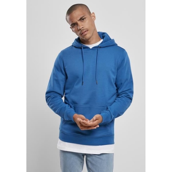 Huppari - Urban Classics - Basic Terry - Sininen - XXL - Huppu Blå M