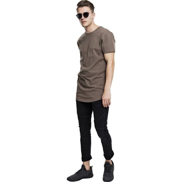 Urban Classics - MUOTOILTU Pitkä T-paita (erittäin pitkä) armégrönt XXXXL