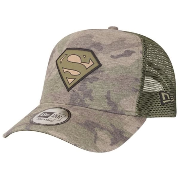 New Era A-Frame säädettävä Trucker-lippalakki - Superman puukamouflage