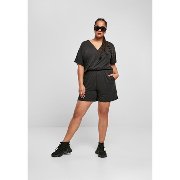 Combishort dame - Urban Classics - Modal - Sort - Store størrelser - Behagelig svart XXXXL