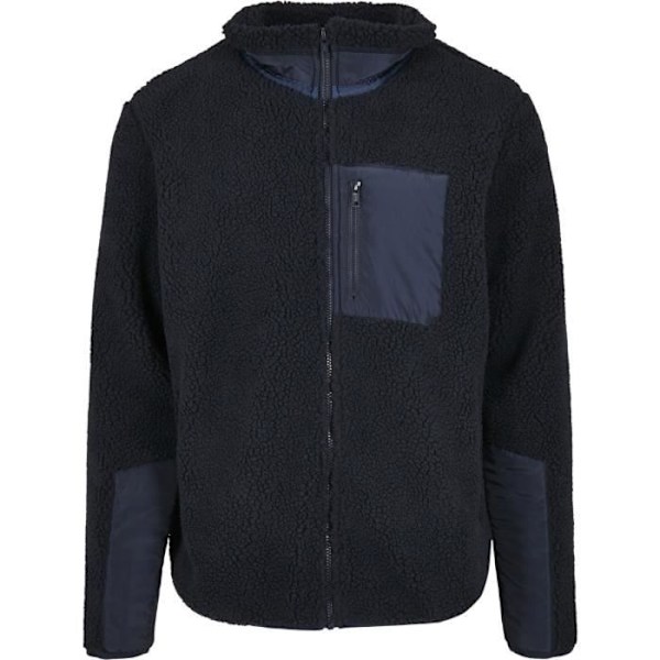 Urban Classics - SHERPA Vinter Zip Jakke Marin jag