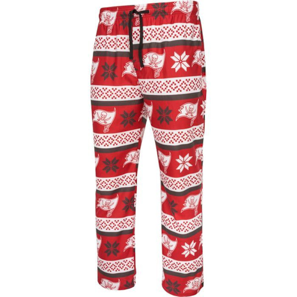 NFL-hold Vinter JULE Pyjamas Sæt skjorte og bukser Tampa Bay Buccaneers M
