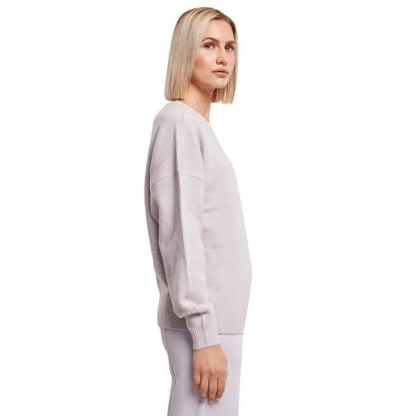 Pull dam - Urban Classics - Chunky Fluffy - Violett - Oversize - Båtringning Lila S