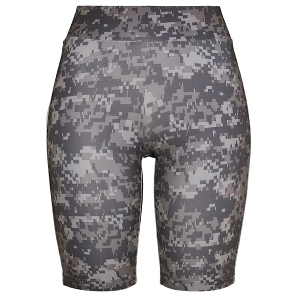 Lyhyt pyöräilyhame nainen - Urban Classics - Korkea vyötärö - Camo - Tiukka - Maksimaalinen mukavuus svart grå XL