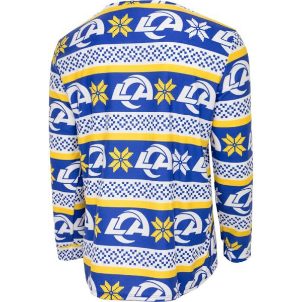 NFL-hold Vinter JULE Pyjamas Sæt skjorte og bukser Los Angeles Rams XL