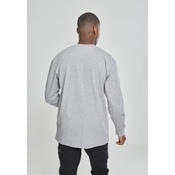 T-paita - URBAN CLASSICS - Pitkä - Pitkät hihat - Loose-fit - Harmaa Grå L