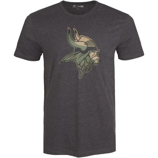 Ny Era NFL Fan T-shirt - Team Logotyp trä camo Minnesota vikings kolgrill XS
