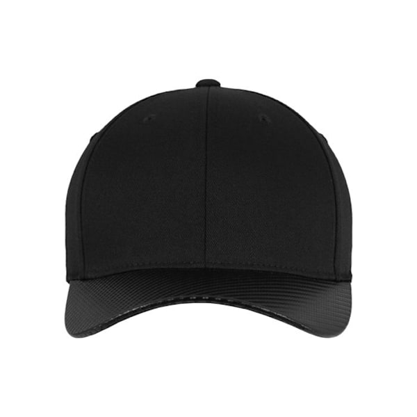 Casquette - Flexfit - Carbon - Sort/Grå - Anti-sved - Sportswear - 6 paneler svart grå S / M