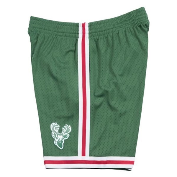 M&N NBA Swingman Shorts Milwaukee Bucks Borta 1971-72 grön keltisk jag