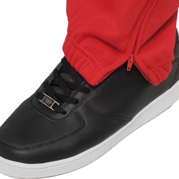 Joggingbyxor - Urban Classics - Röd - Urban Fit - Fickor - Dragkedjor på benen - XXXL