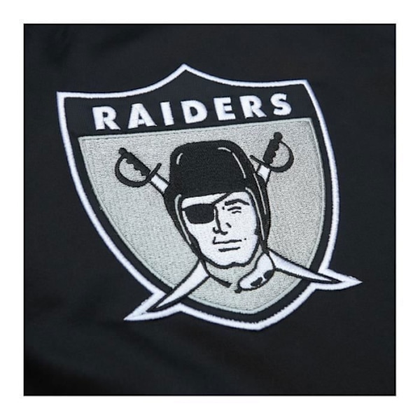 Jakke - Mitchell & Ness - Oakland Raiders - Sort - Størrelse L - Optimal Komfort Svart M