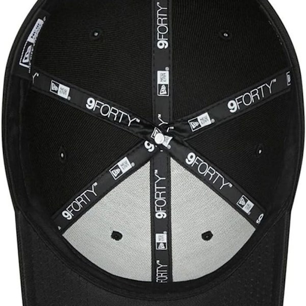 Baseball cap - New Era - Los Angeles Dodgers - Sort - Pop Outline - 9FORTY svart vit Unik storlek