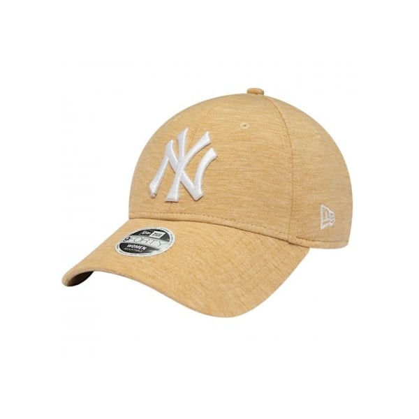 Kvinnor keps - Beige melerat - Sportkläder - Broderad logotyp - Justerbar - Mjukhet beige melerat