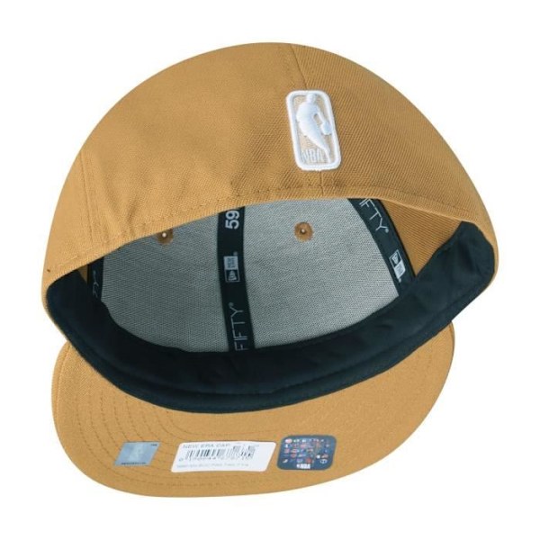 Casquette ajustée New Era 59Fifty - Milwaukee Bucks - Panama Tan - Herr Brun 7