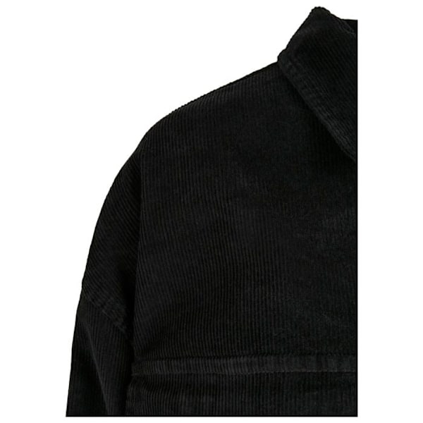 Surchemise - Urban Classics - Lång - Kord - 100% bomull - Loose fit dam svart S