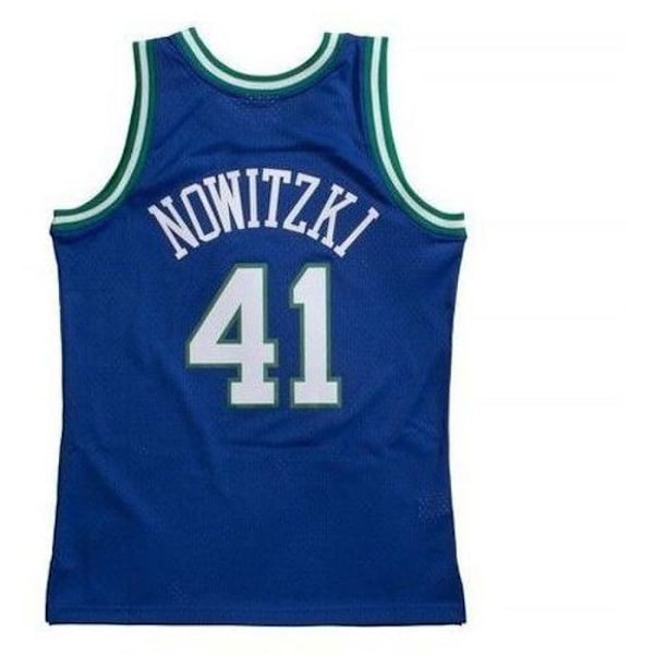T-paita - Mitchell & Ness - D Mavericks D Nowitzki - Sininen - Urheiluvaatteet - Koko L Azul - Asmodee - Brädspel - Brädspel M