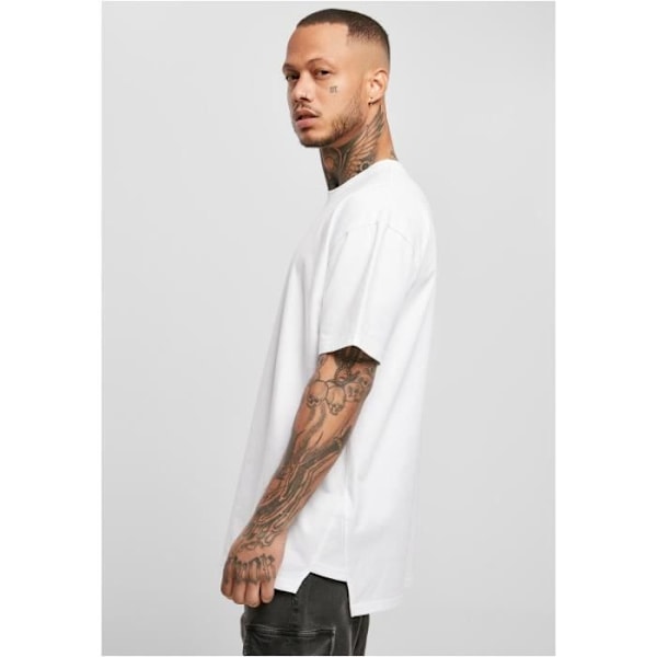 T-shirt Urban Classics Triangle - hvid - L