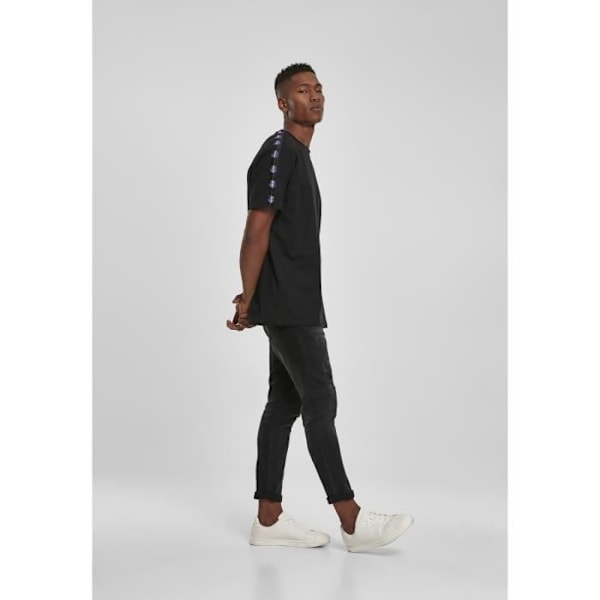 T-shirt - Mister Tee - logo tapet - Sort - Herre - Korte ærmer sort XL