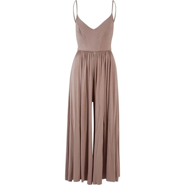Urban Classics Damer - MODAL Spaghetti Jumpsuit Brun XXXXXL