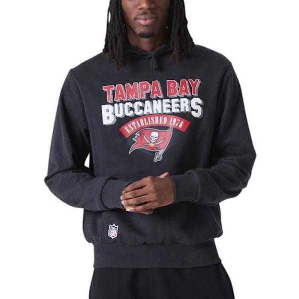 NFL New Era Hoodie - Tampa Bay Buccaneers - Svart - Herr - Långa ärmar Svart jag