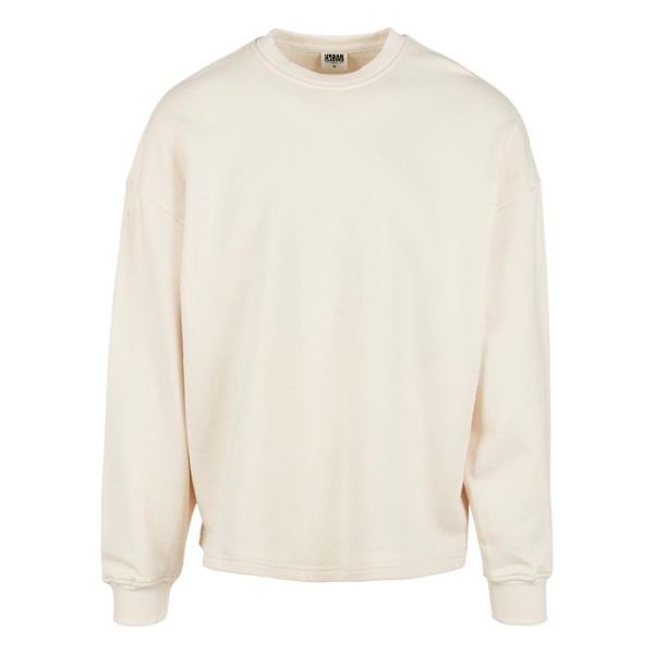 Sweatshirt - Urban Classics - rund hals - ekologisk bomull - oversized - herr Vit jag
