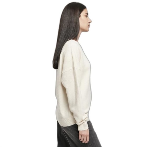 Urban Classics Chunky Fluffy damtröja - vit - XS Vit XS