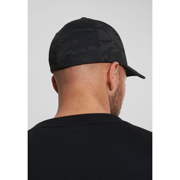 Casquette - Flexfit - Multicamo - Confort Flexfit - 98% bomuld - Unisex Sort camouflage S / M