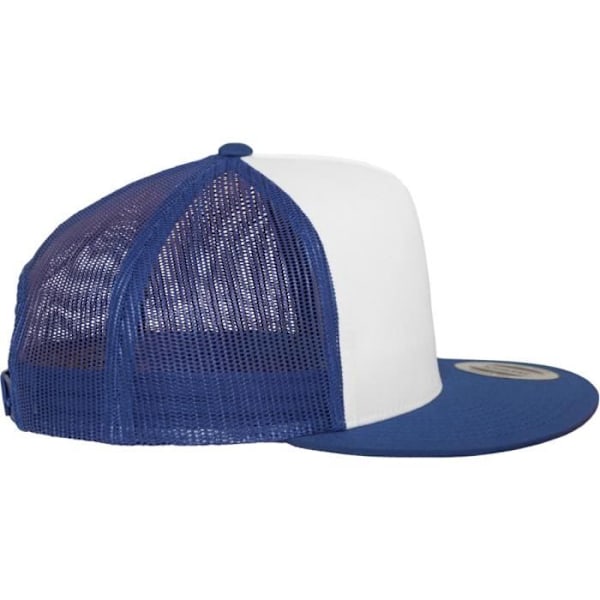 Casquette Trucker - Flexfit - 5-panel - Royal / Hvid - One Size - Casual konge / hvid
