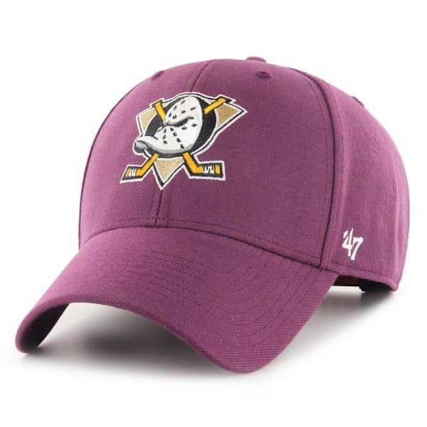 47 Brand Justerbar Kappa - MVP Anaheim Ducks plommon violett plommonlila