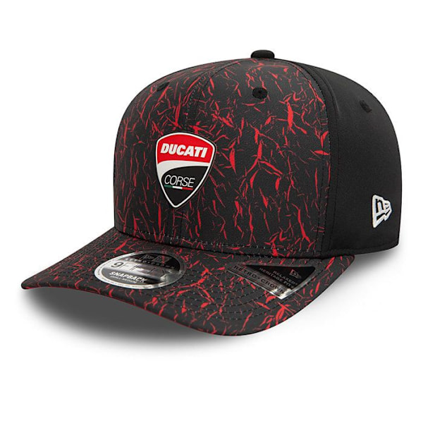 Casquette - New Era - 9FIFTY - Ducati Motor Logo - Sort - Polyester - Unisex Svart S / M