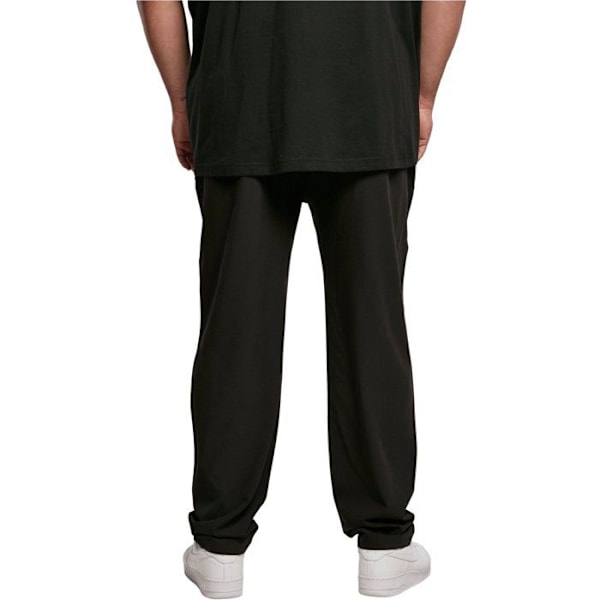 Urban Classics - Avsmalnande joggingbyxor Svart S