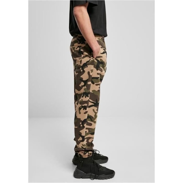 Urban Classics Basic joggingbyxor - woodcamo - L Woodcamo XS